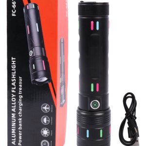 Linterna Portátil Led Recargable Usb Gran Potencia: imagen 4