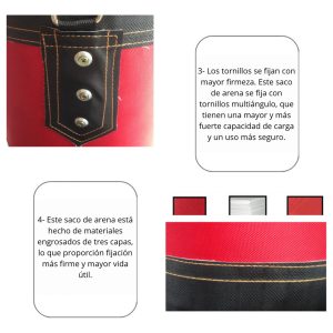 Kit De Boxeo Completo Adulto Bolsa Más Guantes: imagen 4
