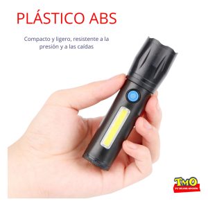 Linterna De Mano Led Recargable Usb: imagen 5