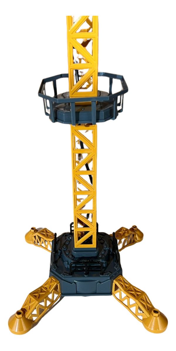 Juguete Grúa Torre Giro 360° A Control Remoto Gran Tamaño