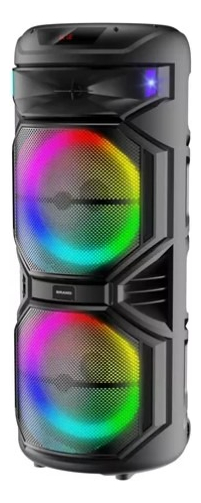 Parlante Grande Dual 15 Pulgadas Rgb Bluetooth Ecualizador