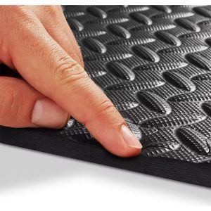 Piso Tatami De Goma Grueso 1x1m X 1 Cm Grosor Gimnasio: imagen 4