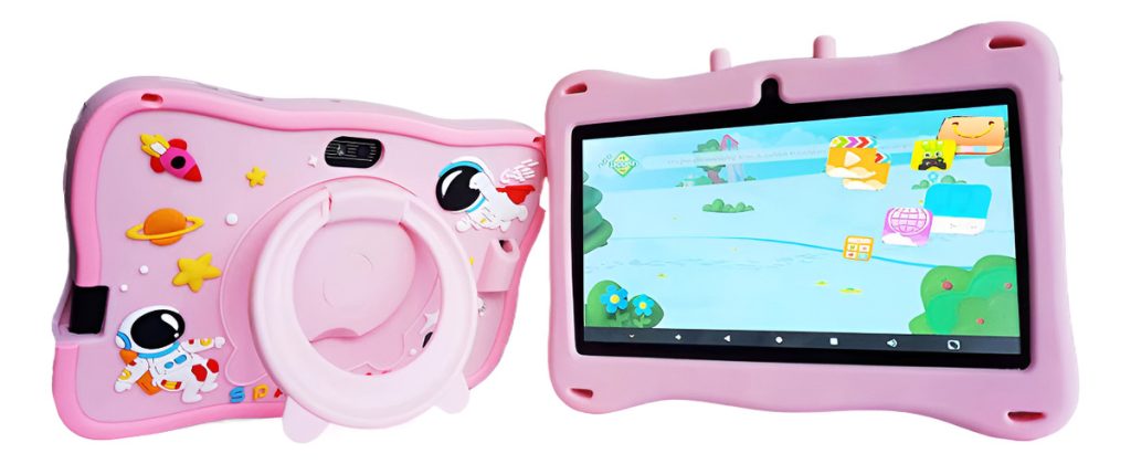 Tablet Infantil Niños C/ Protector Kids 6gb De Ram Y 128gb