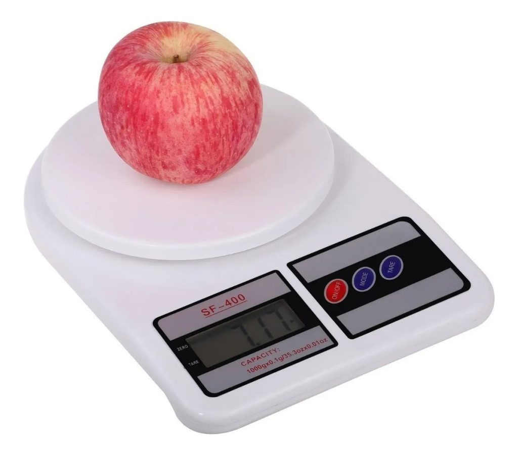 Balanza Digital De Cocina A Pilas Tara 1gr Hasta 10 Kg