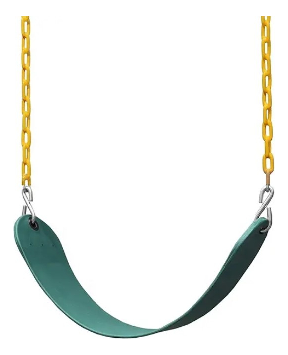 Hamaca Tipo Plaza Calidad Colgante Con Cadenas Infantil