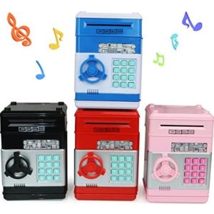 Alcancía Infantil Juguete Para Niños Con Sonido Caja Fuerte: imagen 12
