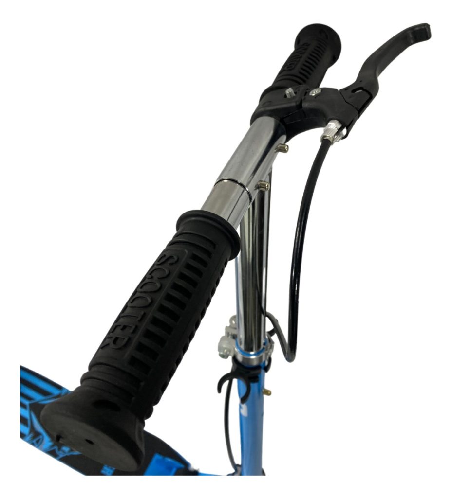 Monopatin Scooter Plegable Ajustable Con Freno Ruedas 20 Cm