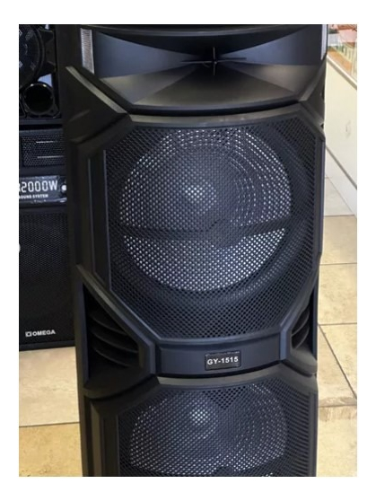 Parlante Grande Dual 15 Pulgadas Rgb Bluetooth Ecualizador