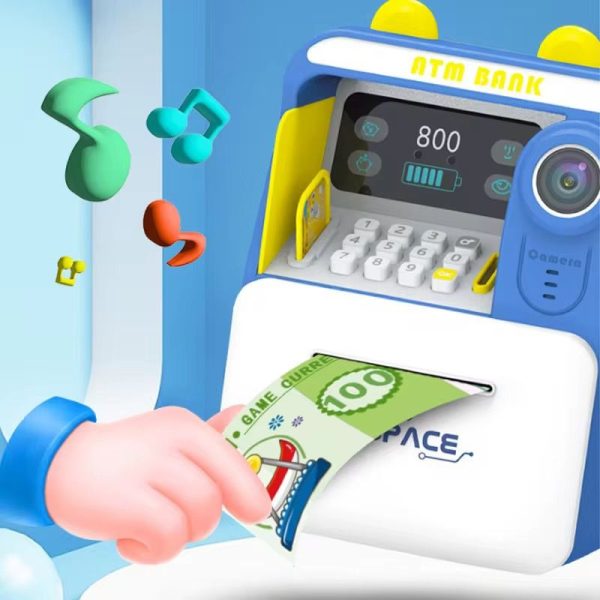 Alcancía Niños Automática Reconocimiento Facial Para Cajero