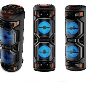 Parlante Bluetooth Torre Grande Luces Led Micro Control 8.5: imagen 5