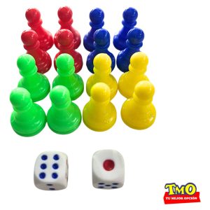 Juego De Mesa Ludo En Madera: imagen 3