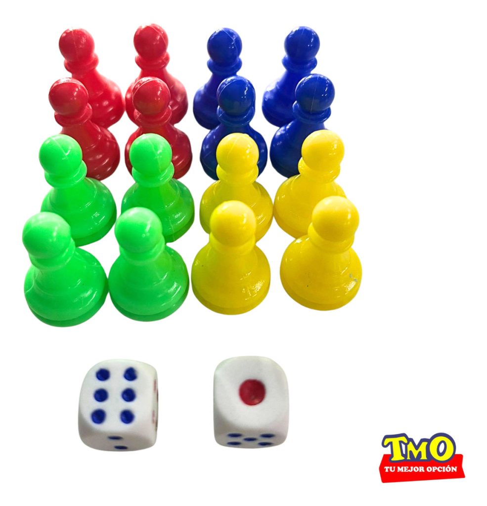 Juego De Mesa Ludo En Madera