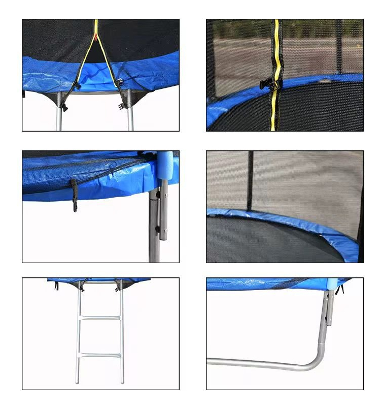 Cama Elastica Niño Trampolín 2,44m Diámetro Cobertor Red: imagen 2