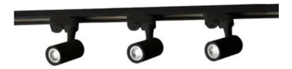 Riel 1 Metro + 3 Spots + 3 Lámparas Led 30w Calidad