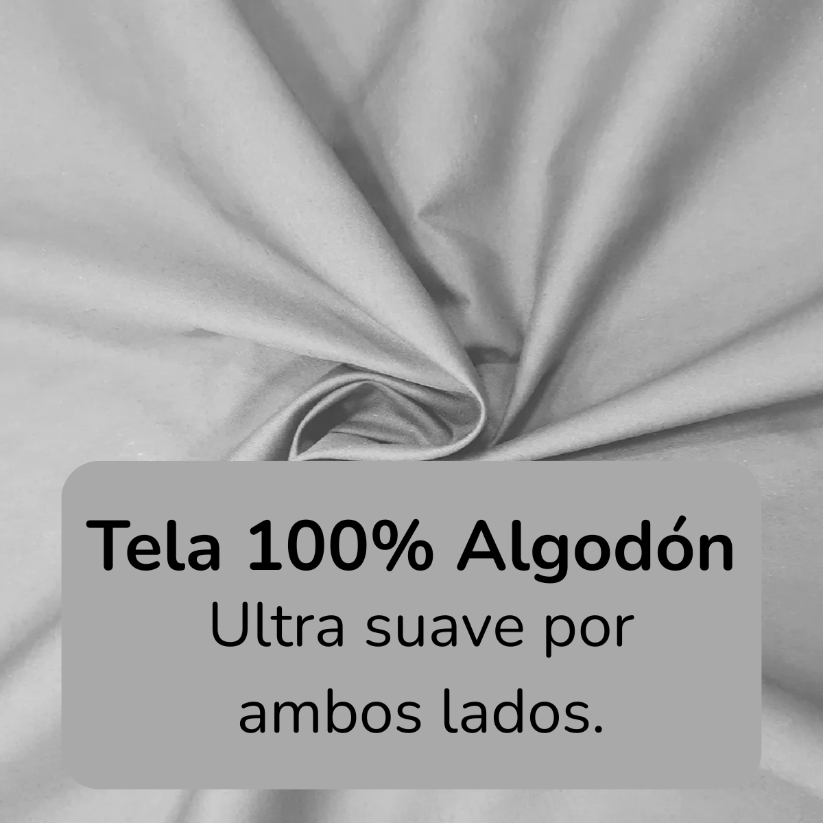 Juego De Sábanas 2 Plazas 100% Algodón Real Calidad - Imagen 3