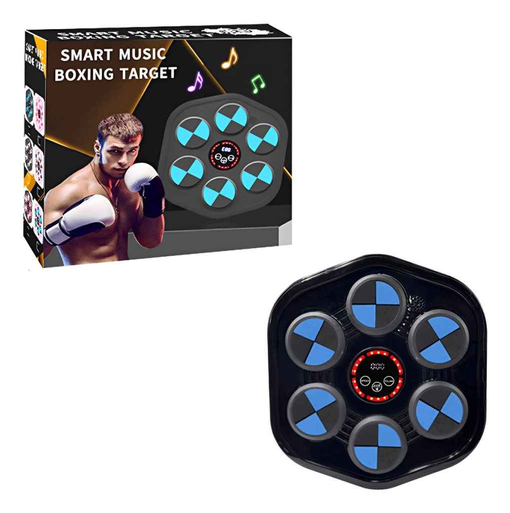Juego De Boxeo Electrónico Montaje Pared Entrenamiento