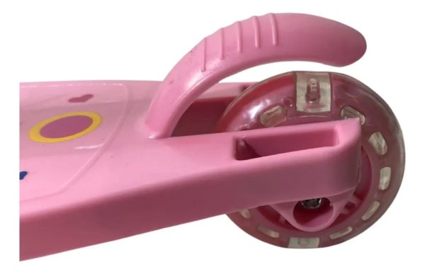 Monopatín Tripatín Scooter Diseños Con Luces Led Regulable
