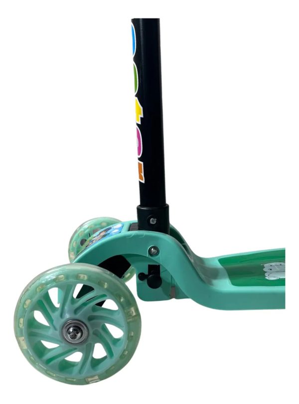 Monopatín Tripatín Scooter Diseños Con Luces Led Regulable
