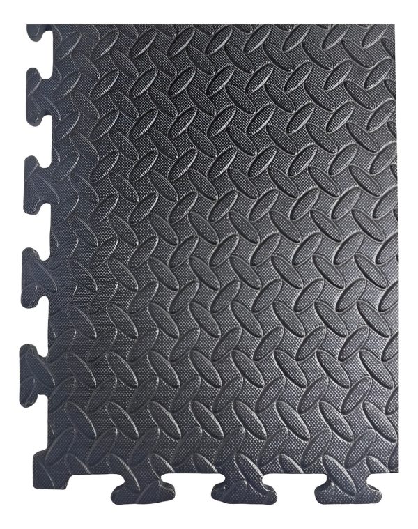 Piso Tatami De Goma Grueso 1x1m X 1 Cm Grosor Gimnasio