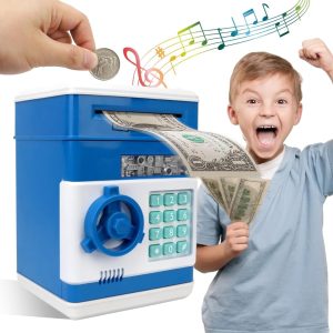 Alcancía Infantil Juguete Para Niños Con Sonido Caja Fuerte: imagen 3
