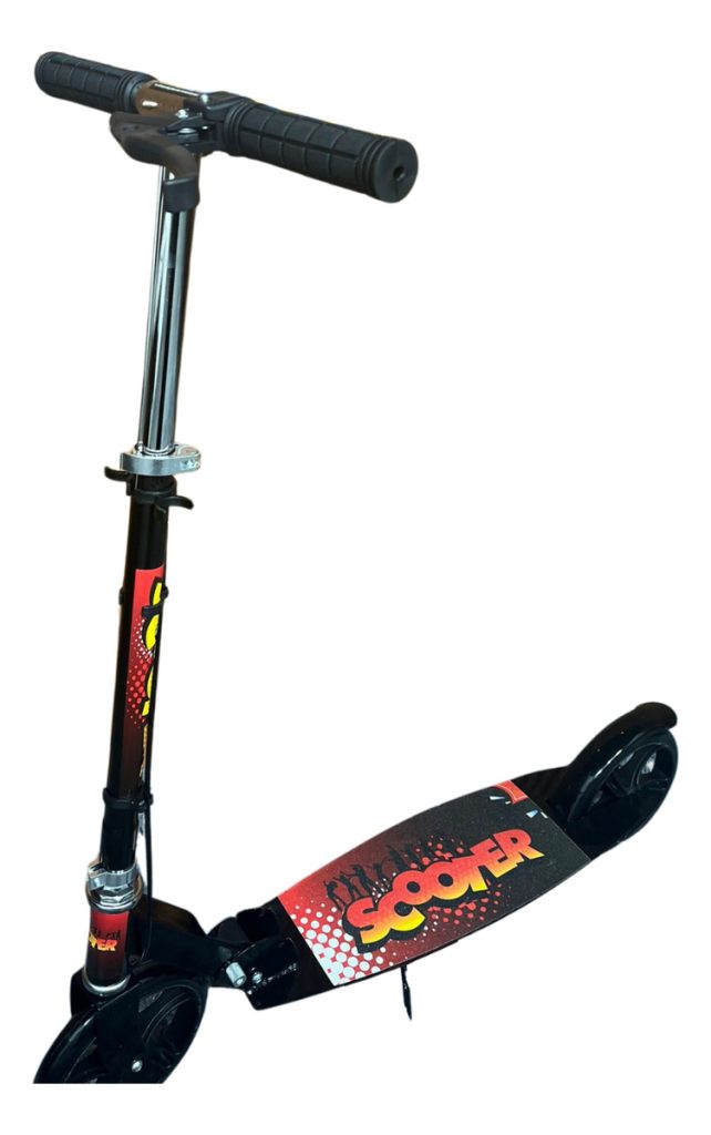 Monopatin Scooter Plegable Ajustable Con Freno Ruedas 20 Cm