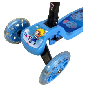 Monopatín Tripatín Scooter Diseños Con Luces Led Regulable: imagen 3