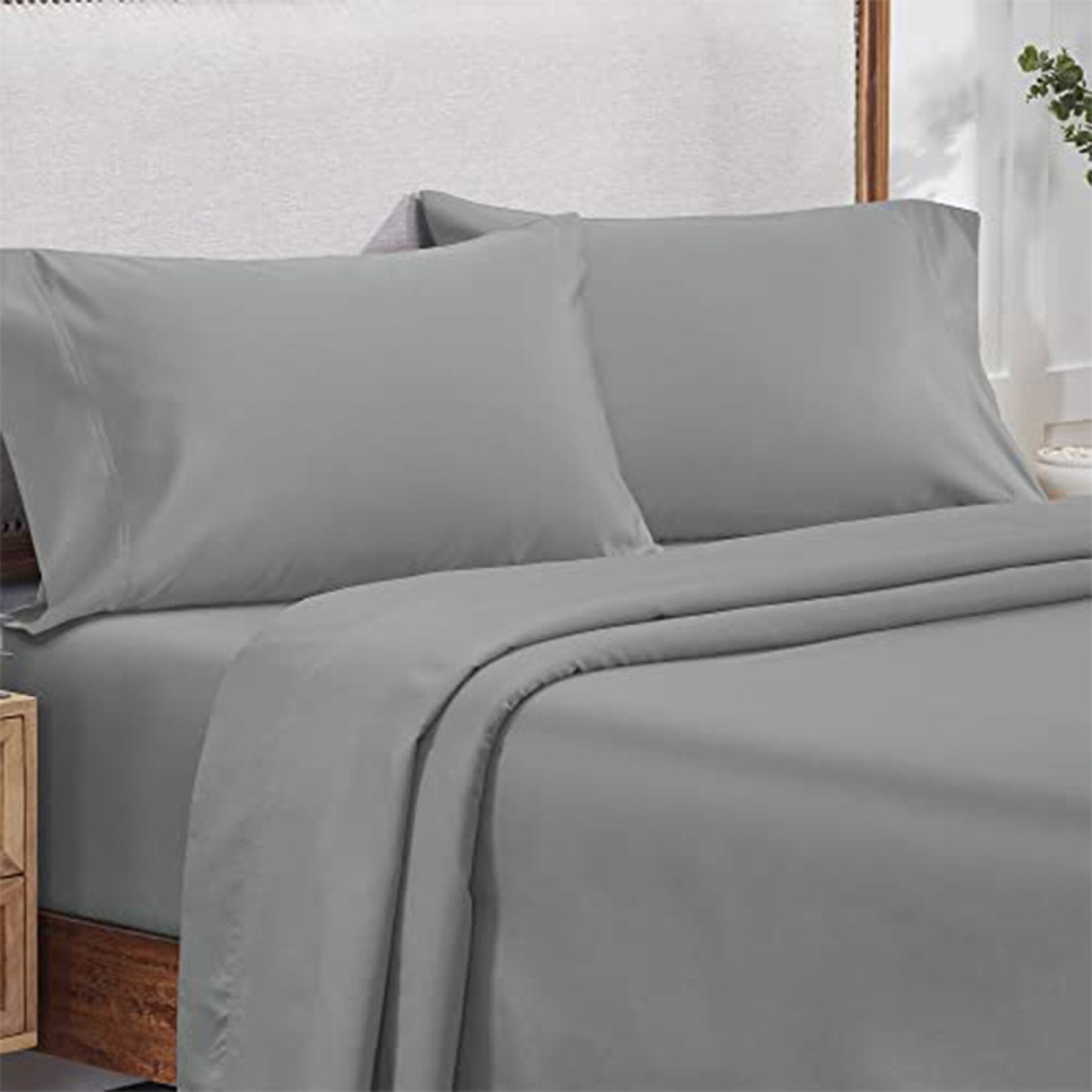 Juego De Sábanas 2 Plazas 100% Algodón Real Calidad