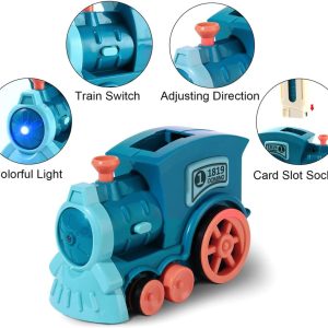 Tren Juguete Didáctico Niños Con Música Y Piezas Dominó: imagen 6