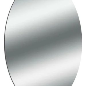 Espejo Flexible Con Forma Ovalada Autoadhesivo De 40x30cm