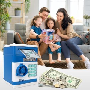 Alcancía Infantil Juguete Para Niños Con Sonido Caja Fuerte: imagen 4