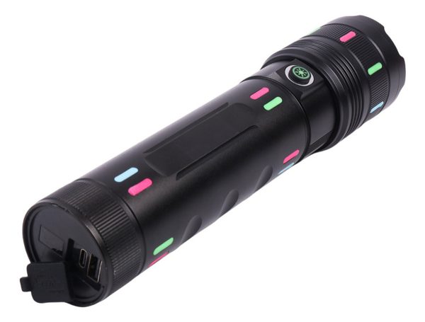 Linterna Portátil Led Recargable Usb Gran Potencia