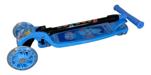 Monopatín Tripatín Scooter Diseños Con Luces Led Regulable