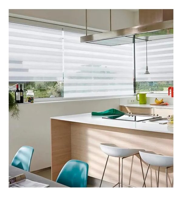 Cortina Roller Dia Y Noche 1,40 X 1,60 Metros Gran Calidad Beige