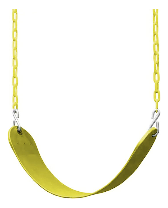 Hamaca Tipo Plaza Calidad Colgante Con Cadenas Infantil
