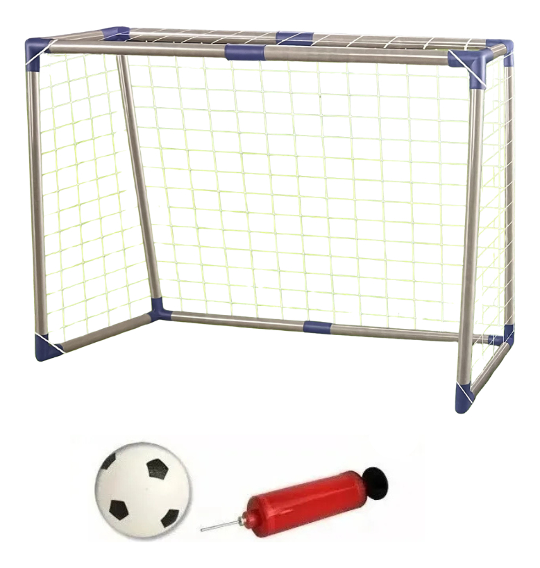Arco De Fútbol Para Niño Mas Pelota Mas Inflador Infantil: imagen 3