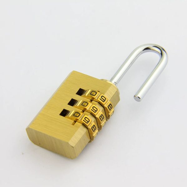 Candado Con Clave De Combinacion 3 Digitos 28mm Seguridad