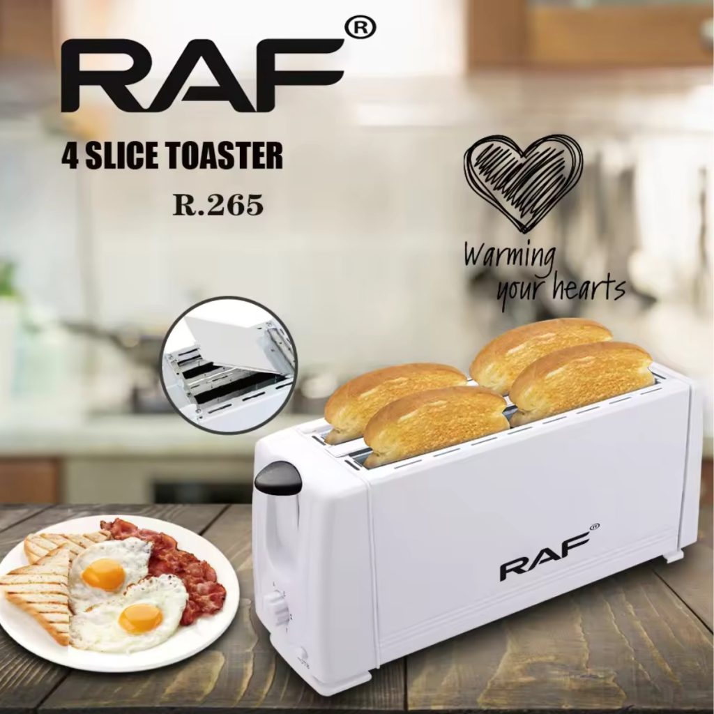 Tostadora Raf Automática 4 Panes Gran Calidad 6 Niveles