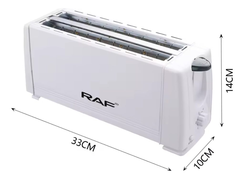 Tostadora Raf Automática 4 Panes Gran Calidad 6 Niveles
