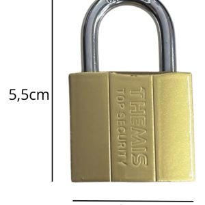 Candado De Bronce Industrial 32mm 3 Llaves: imagen 5