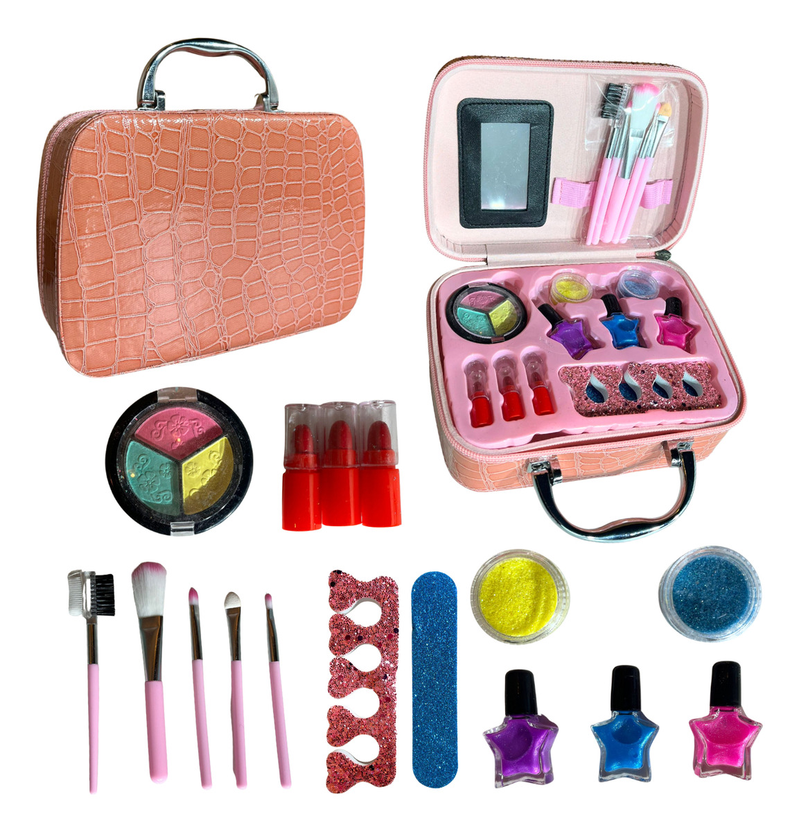 Juego Kit Maquillaje Belleza Para Niñas Lavables: imagen 2