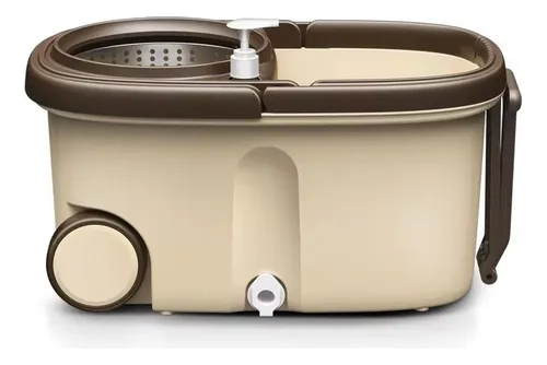 Balde Mopa Giratoria 360° Centrifugador + Mopa De Regalo - Imagen 4
