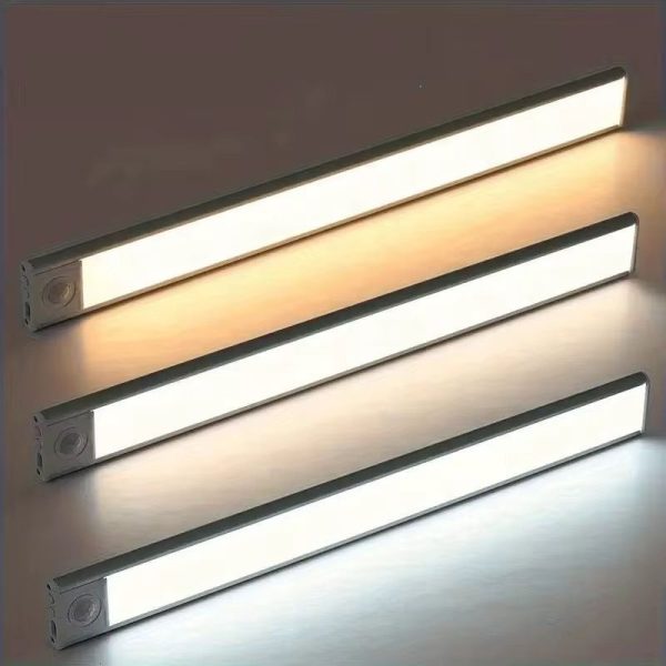 Tubo Luz Led Lampara Fina Recargable Usb 50cm
