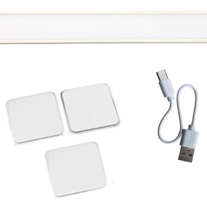 Tubo Luz Led Lampara Fina Recargable Usb 60cm: imagen 3