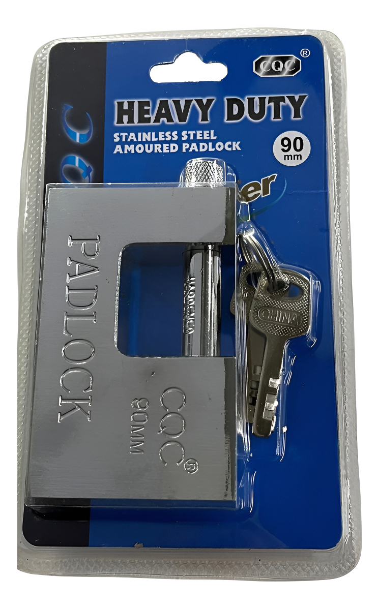 Candado De Perno 90mm Gancho Horizontal Metálico Seguridad: imagen 1