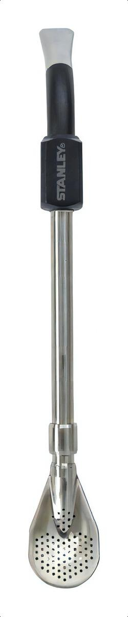 Bombilla Para Mate Stanley Spoon Acero Inoxidable Color Negro