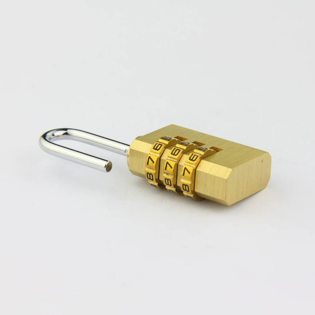 Candado Con Clave De Combinacion 3 Digitos 28mm Seguridad