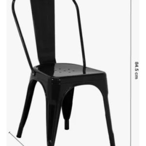 Silla Tolix Pack X4 Silla Metálica De Comedor Calidad: imagen 3