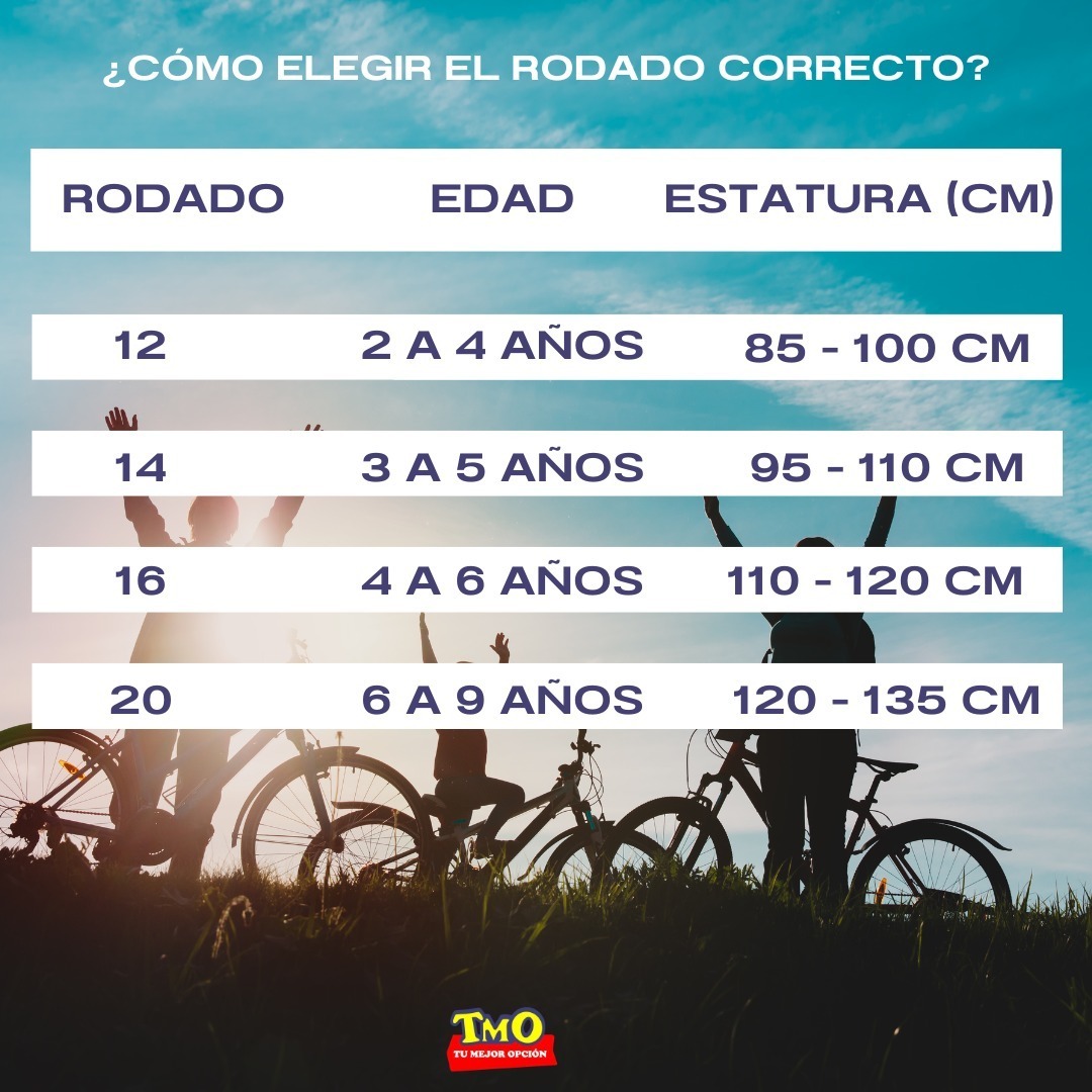 Bicicleta Infantil Rodado 12 Rueditas Canasto Luces Rueditas - Imagen 6