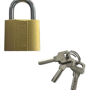 Candado De Bronce Industrial 32mm 3 Llaves: imagen 2