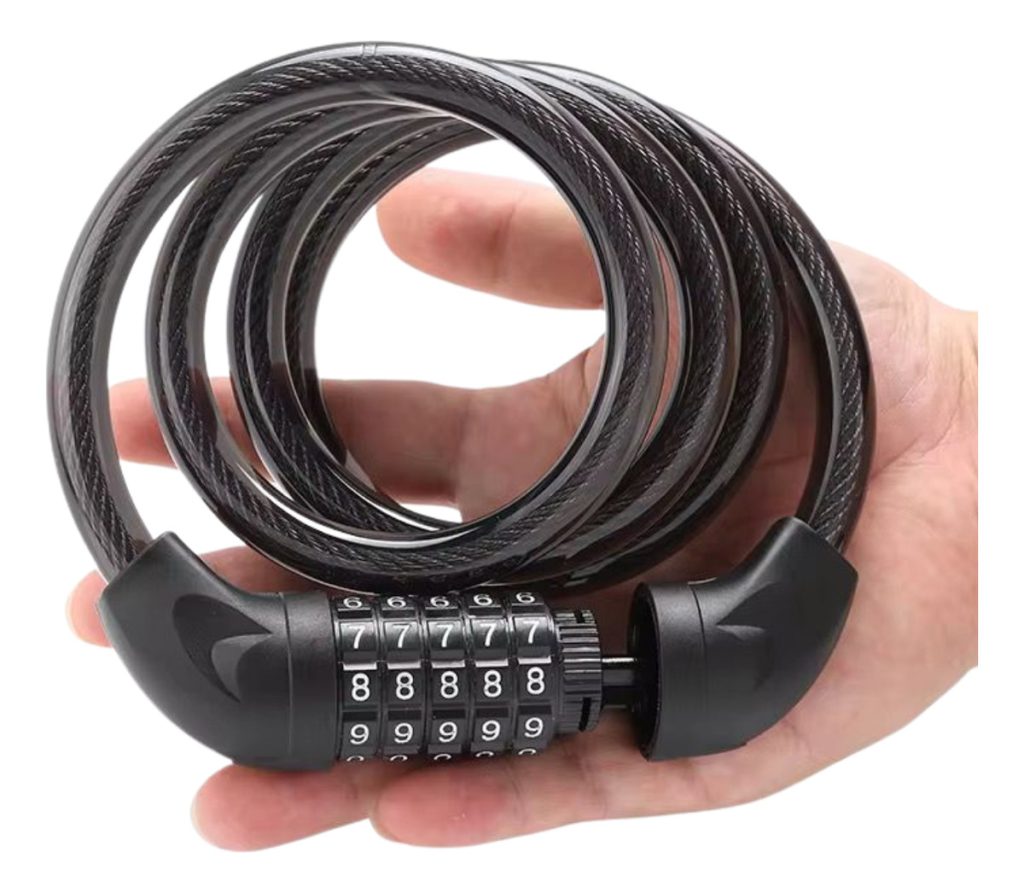 Tranca Candado Combinacion Para Bicicleta O Moto Anti Robo